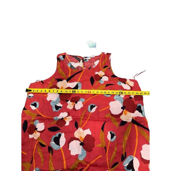 Sigrid Olsen Womens Knee Length Floral Tank Dress Size 3XL Multicolor New - Picture 5 of 5